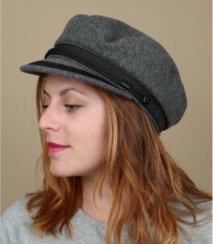 casquette marin gris clair Clea gris